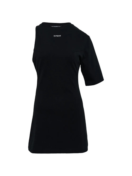  Bonbom Cut-out Jersey Mini Dress - Black 