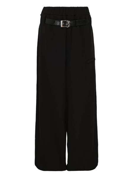  Bonbom Detachable Logo-belt Trousers - Black 