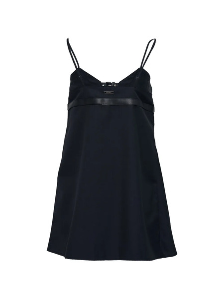  Bonbom Lantern Duo-buckle Top - Black 