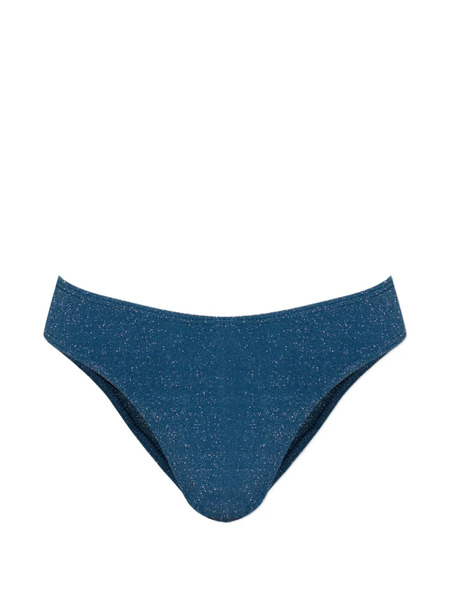  Bond-eye Christy Shimmer Bikini Bottom - Blue 