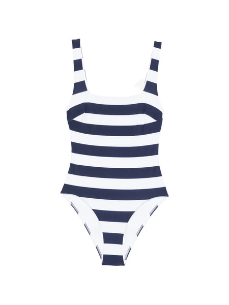  Bondi Born Margot Striped Swimsuit - Blue 