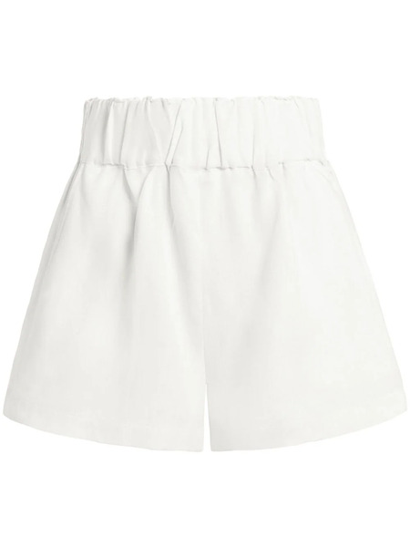  Bondi Born Universal Linen Shorts - White 