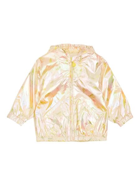  Bonpoint Alana Floral Hooded Jacket - Neutrals 
