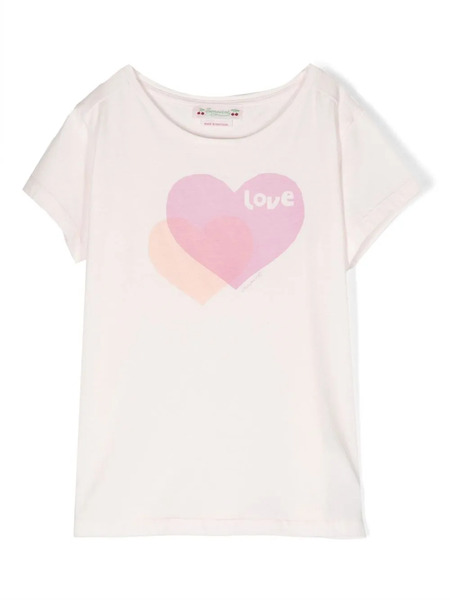  Bonpoint Alcala Heart-print T-shirt - Pink 