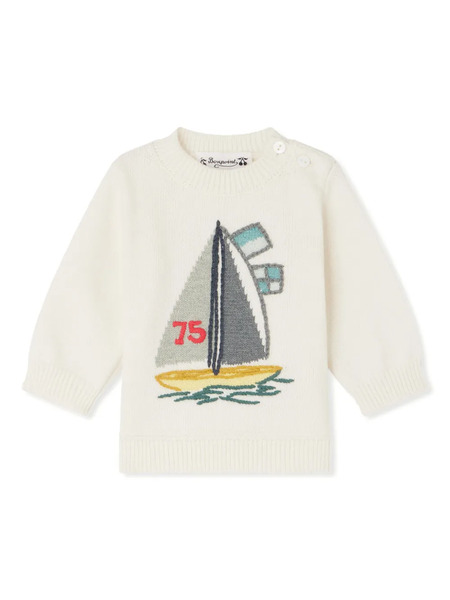  Bonpoint Almire Jumper - White 