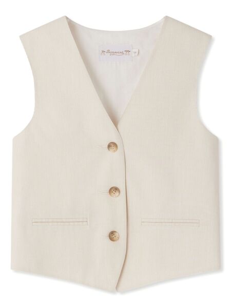  Bonpoint Angus Vest - Neutrals 