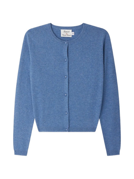  Bonpoint Buttoned Cardigan - Blue 