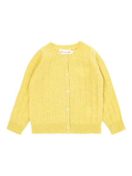  Bonpoint Buttoned Cardigan - Yellow 