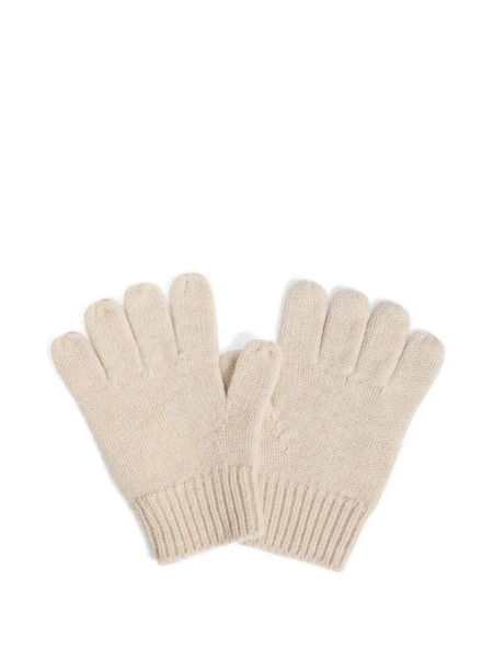  Bonpoint Cashmere Knit Gloves - Neutrals 