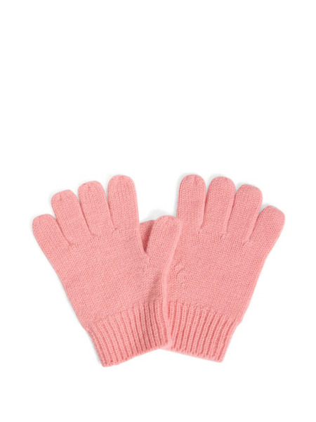  Bonpoint Cashmere Knit Gloves - Pink 