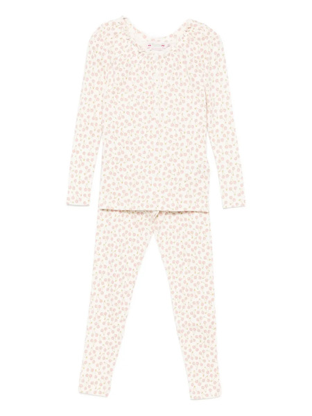  Bonpoint Cherry-print Pyjamas - Neutrals 