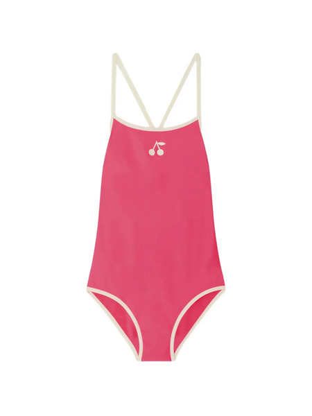  Bonpoint Cherry Swimsuit - Pink 
