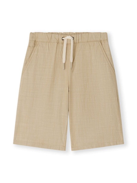  Bonpoint Conway Cotton Shorts - Neutrals 