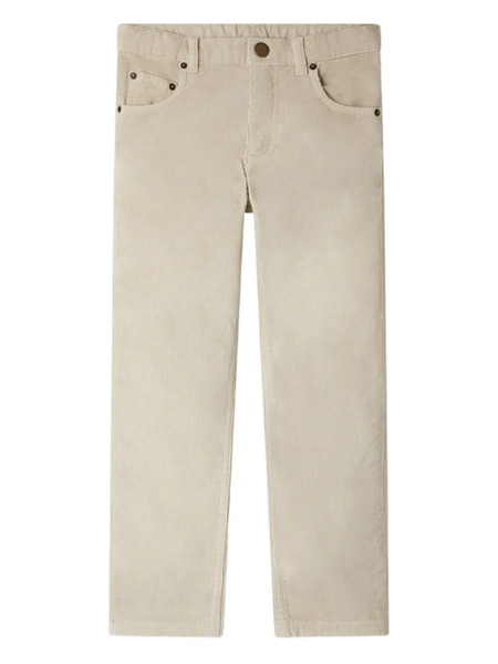  Bonpoint Corduroy Five-pocket Trousers - Neutrals 