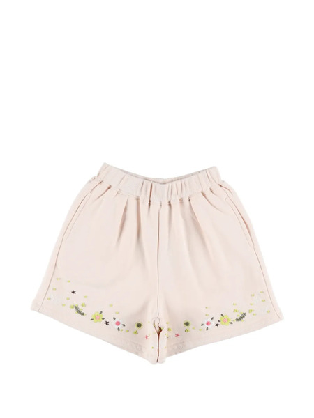  Bonpoint Cornelia Floral-detail Shorts - Neutrals 