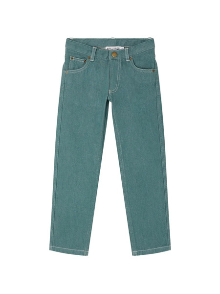  Bonpoint Dewey Tonal-stitch Denim Jeans - Blue 