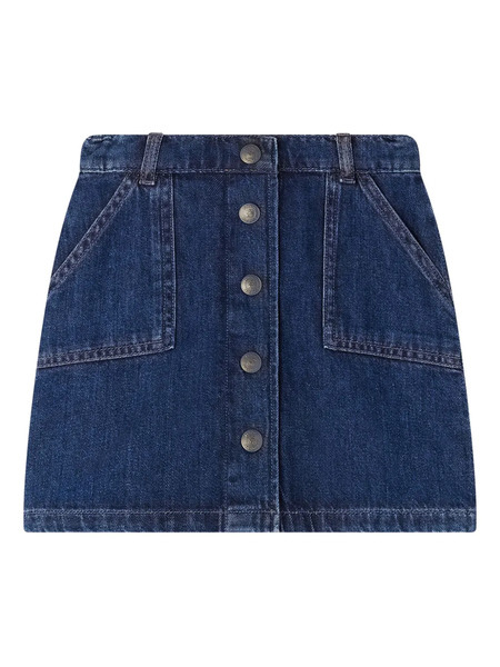  Bonpoint Dexie Denim Skirt - Blue 