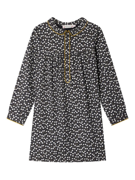  Bonpoint Dorothee Cherry-print Dress - Black 