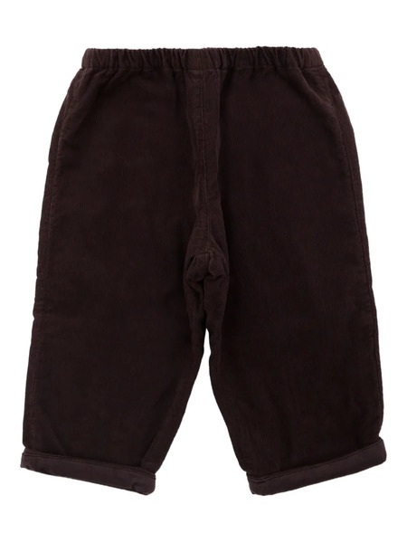  Bonpoint Elasticated Corduroy Pants - Brown 