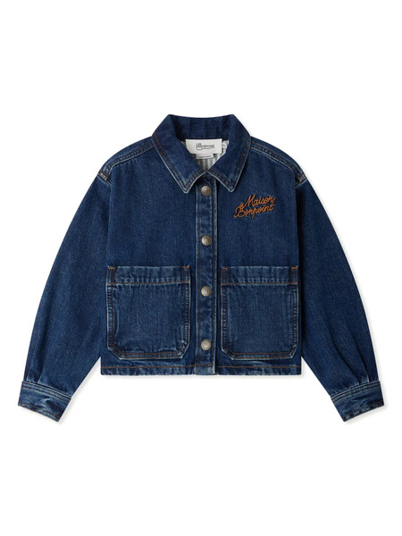  Bonpoint Eliza Denim Jacket - Blue 