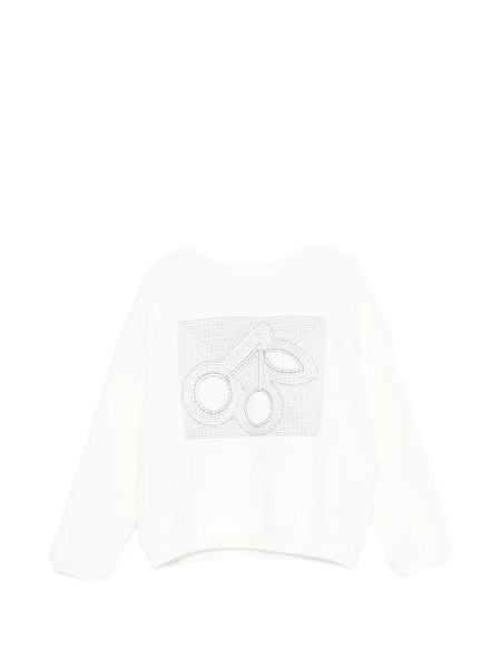  Bonpoint Embroidered Sweatshirt - White 