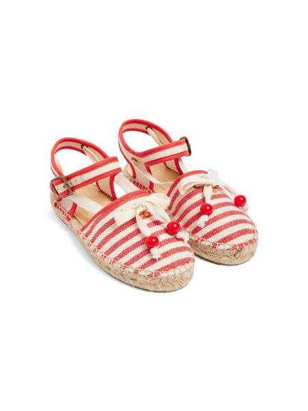  Bonpoint Evila Espadrilles - Red 