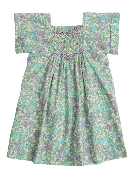  Bonpoint Floral-print Dress - Neutrals 