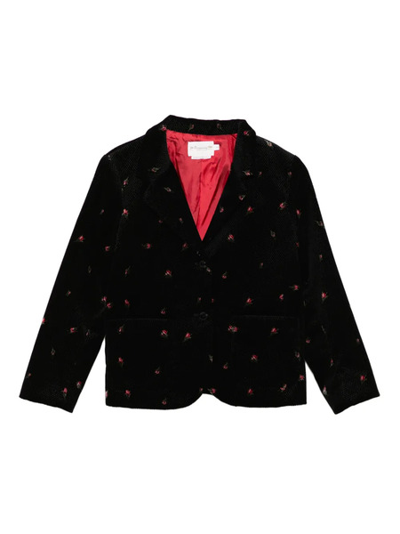  Bonpoint Floral-print Jacket - Black 