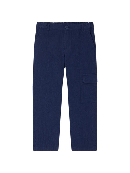  Bonpoint Francis Cargo-pocket Trousers - Blue 