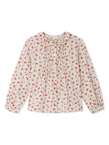  Bonpoint Gentile Cotton Blouse - Neutrals 