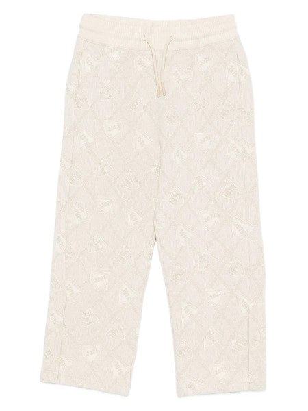  Bonpoint Jawen Drawstring Patterned Track Pants - Neutrals 