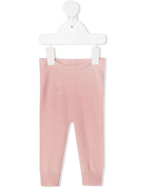  Bonpoint Knitted Cashmere Trousers - Pink 