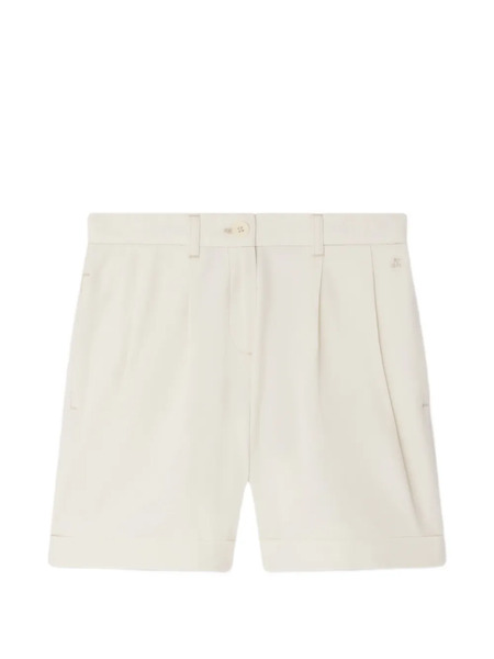  Bonpoint Lindsey Shorts In Organic Cotton - Neutrals 