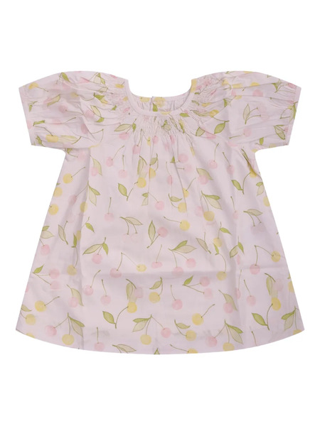  Bonpoint Luce Printed Cotton Dress - White 