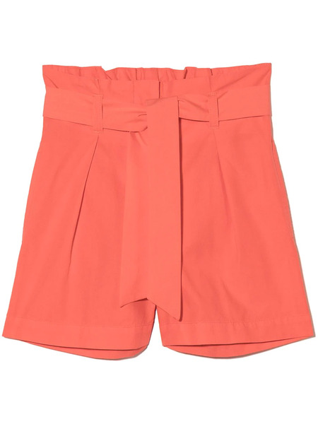  Bonpoint Nath Belted Shorts - Orange 