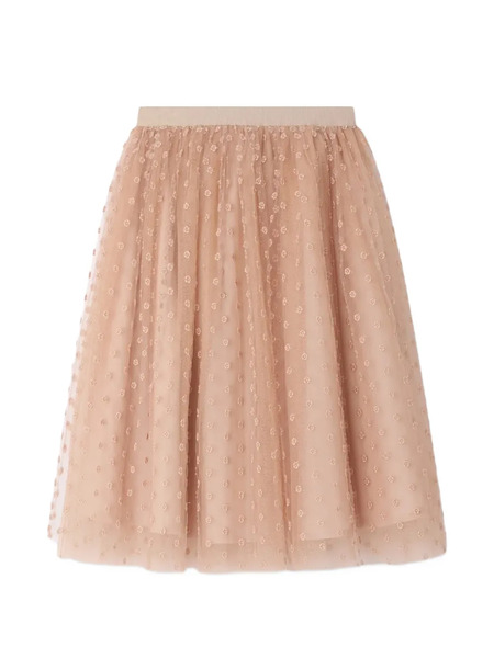  Bonpoint Panice Flower-dot Skirt - Pink 