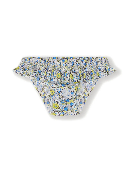  Bonpoint Sardaigne Floral-print Swimsuit - Blue 