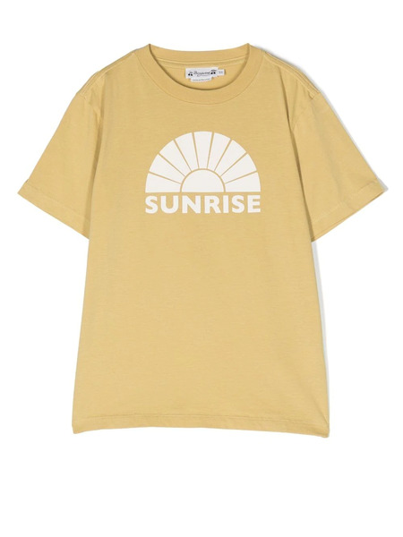  Bonpoint Thibald Graphic-print T-shirt - Yellow 