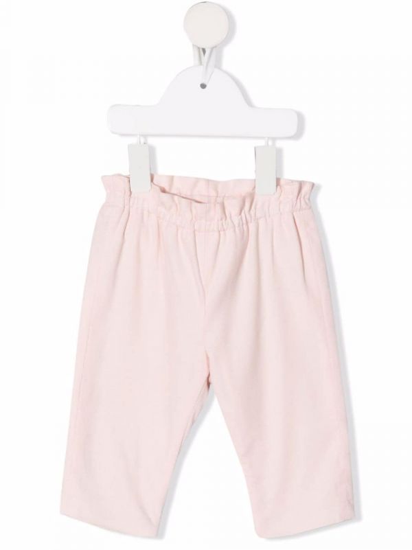  Bonpoint Tweety Gathered Pants - Pink 