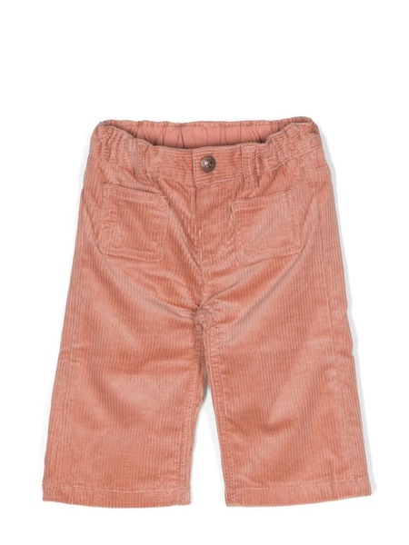  Bonpoint Wide-leg Corduroy Trousers - Pink 