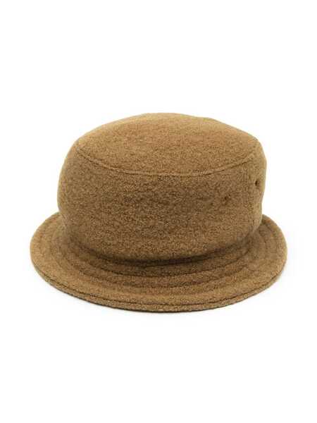  Bonpoint Woven Wool Bucket Hat - Green 
