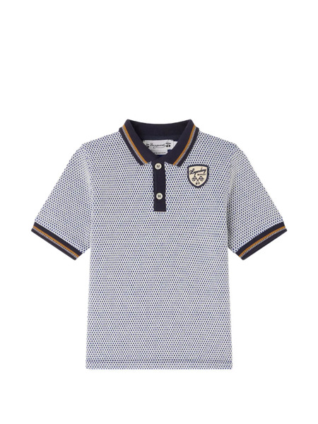  Bonpoint X Porsche Finn Polo Shirt - Blue 