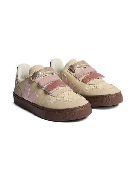  Bonpoint X Veja V-90 Strap Trainers - Neutrals 