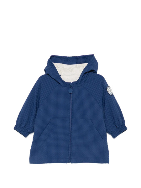  Bonpoint Zipped Hooded Jacket - Blue 