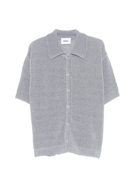  Bonsai Buttoned Short-sleeve Shirt - Grey 