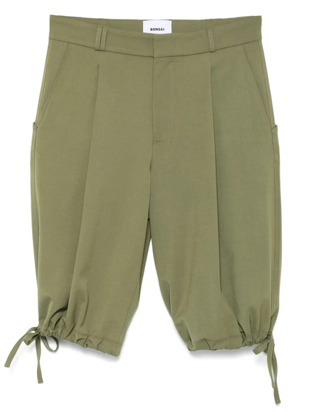  Bonsai Pleated Shorts - Green 