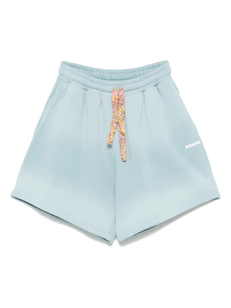  Bonsai Spray Track Shorts - Blue 
