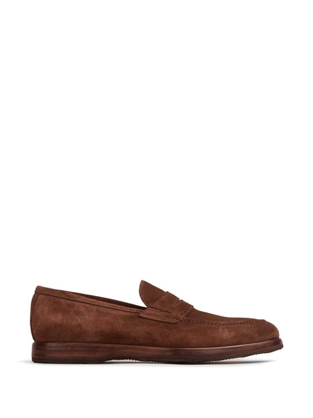  Bontoni Welt Suede Loafers - Brown 