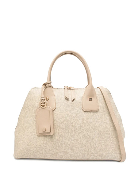  Borbonese Detachable-strap Tote Bag - Neutrals 