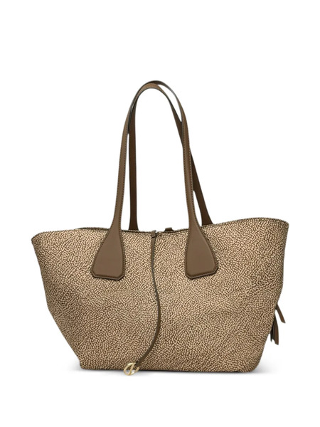  Borbonese Medium Printed Shoulder Bag - Brown 